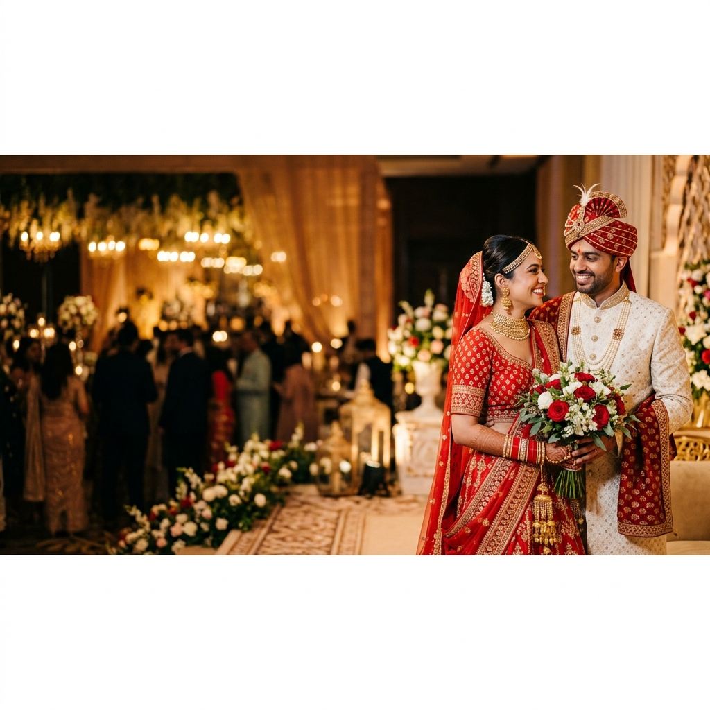 Indian Wedding Couple